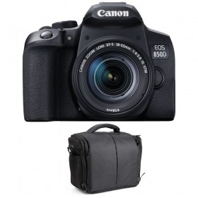 Canon 850D + EF-S 18-55mm F4-5.6 IS STM + Sac - Appareil photo Reflex