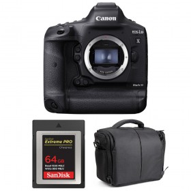 Canon 1DX Mark III + SanDisk 64GB Extreme PRO CFexpress Type B + Sac - Appareil photo Reflex Professionnel