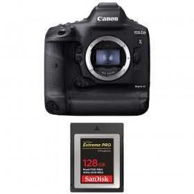 Canon 1DX Mark III + SanDisk 128GB Extreme PRO CFexpress Type B - Appareil photo Reflex Professionnel
