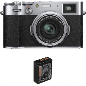 Fujifilm X100V Silver + 1 Fujifilm NP-W126S - Appareil Compact Expert