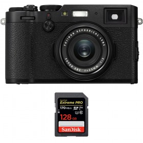 Fujifilm X100F Black + SanDisk 128GB Extreme Pro UHS-I SDXC 170 MB/s