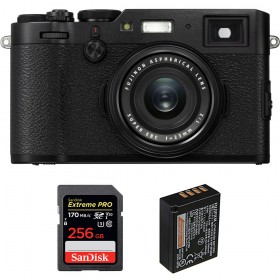 Fujifilm X100F Black + SanDisk 256GB Extreme Pro UHS-I SDXC 170 MB/s + Fujifilm NP-W126S