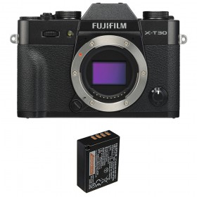 Fujifilm XT30 Noir + 1 Fujifilm NP-W126S - Appareil Photo Hybride