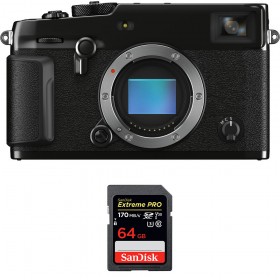 Fujifilm X-PRO3 Body Black + SanDisk 64GB Extreme Pro UHS-I SDXC 170 MB/s