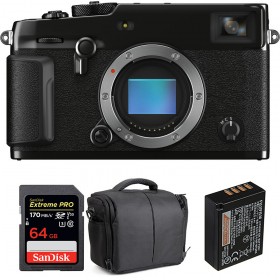 Fujifilm X-PRO3 Body Black + SanDisk 64GB Extreme Pro UHS-I SDXC 170 MB/s + Fujifilm NP-W126S + Bag