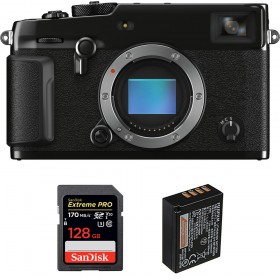 Fujifilm X-PRO3 Body Black + SanDisk 128GB Extreme Pro UHS-I SDXC 170 MB/s + Fujifilm NP-W126S