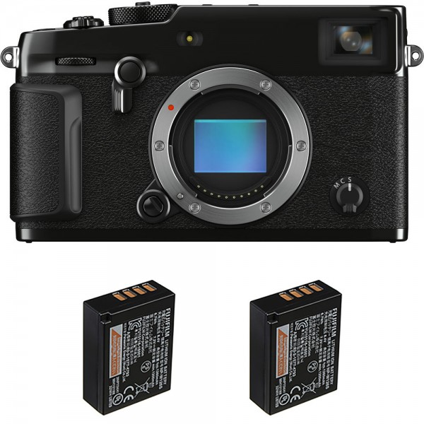 Fujifilm XPro 3 Nu Noir + 2 Fujifilm NP-W126S - Appareil Photo Hybride