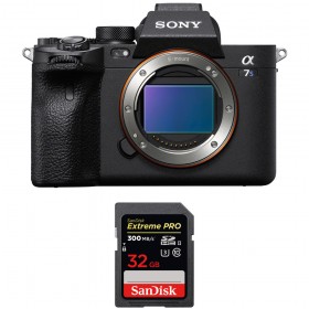 Sony A7S III Nu + SanDisk 32GB Extreme PRO UHS-II SDXC 300 MB/s - Appareil Photo Professionnel