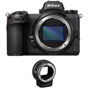 Nikon Z6 II Boîtier Nu + Nikon FTZ - Appareil Photo Hybride
