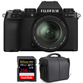 Fujifilm X-S10 ( XS10 ) + XF 18-55mm f/2.8-4 R LM OIS + SanDisk 256GB Extreme Pro UHS-I SDXC 170 MB/s + Sac