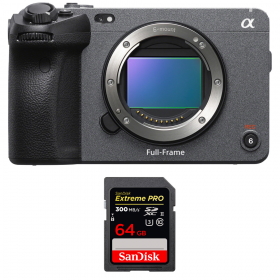 Sony FX3 Cinema camera + SanDisk 64GB Extreme PRO UHS-II SDXC 300 MB/s