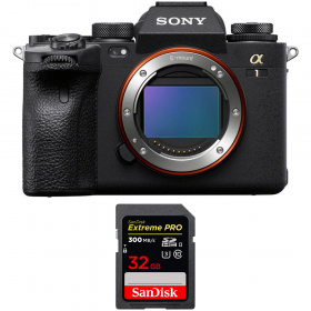Sony A1 + 1 SanDisk 32GB Extreme PRO UHS-II SDXC 300 MB/s - Appareil Photo Professionnel