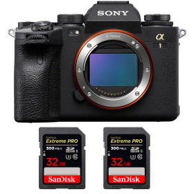 Sony Alpha 1 + 2 SanDisk 32GB Extreme PRO UHS-II SDXC 300 MB/s - Mirrorless camera