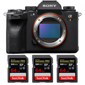 Sony Alpha 1 + 3 SanDisk 64GB Extreme PRO UHS-II SDXC 300 MB/s - Mirrorless camera