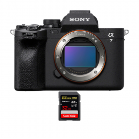 Sony Alpha 7 IV Body + 1 SanDisk 32GB Extreme PRO UHS-II SDXC 300 MB/s - Mirrorless camera