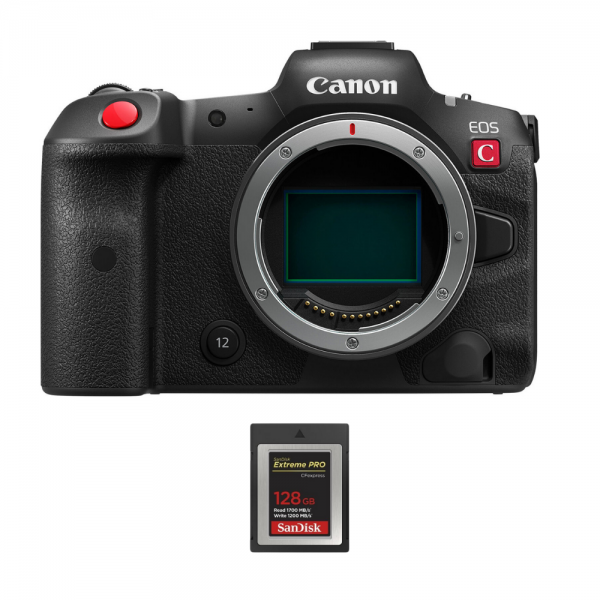 Canon EOS R5 C Nu + 1 SanDisk 128GB Extreme PRO CFexpress Type B