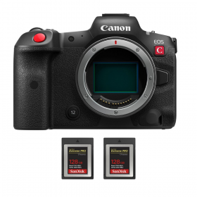 Canon EOS R5 C Nu + 2 SanDisk 128GB Extreme PRO CFexpress Type B