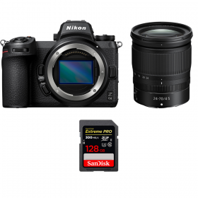 Nikon Z6 II + Z 24-70mm f/4 S + 1 SanDisk 128GB Extreme PRO UHS-II SDXC 300 MB/s - Appareil Photo Hybride