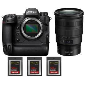 Nikon Z9 + Z 24-70mm f/2.8 S + 3 SanDisk 128GB Extreme PRO CFexpress Type B