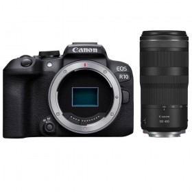 Canon EOS R10 + RF 100-400mm F5.6-8 IS USM - Appareil Photo Hybride APS-C