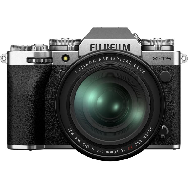 Fujifilm X-T5 + 16-80mm f/4 R OIS WR (Silver) - Appareil Photo APS-C