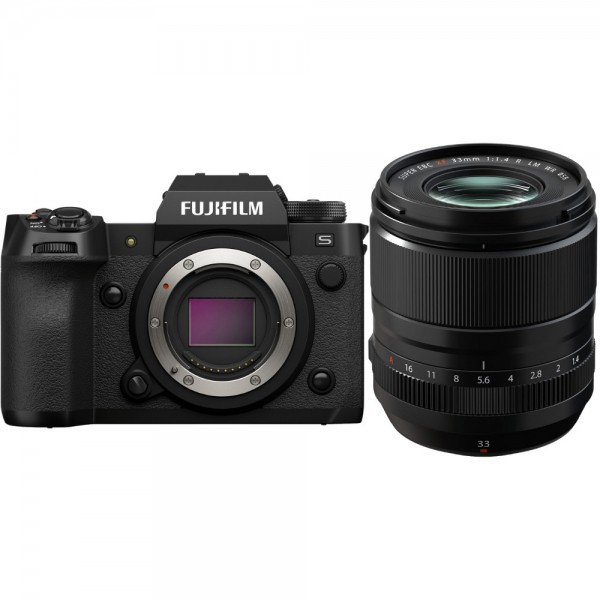 Fujifilm X-H2S + XF 33mm f/1.4 R LM WR - Appareil Photo APS-C