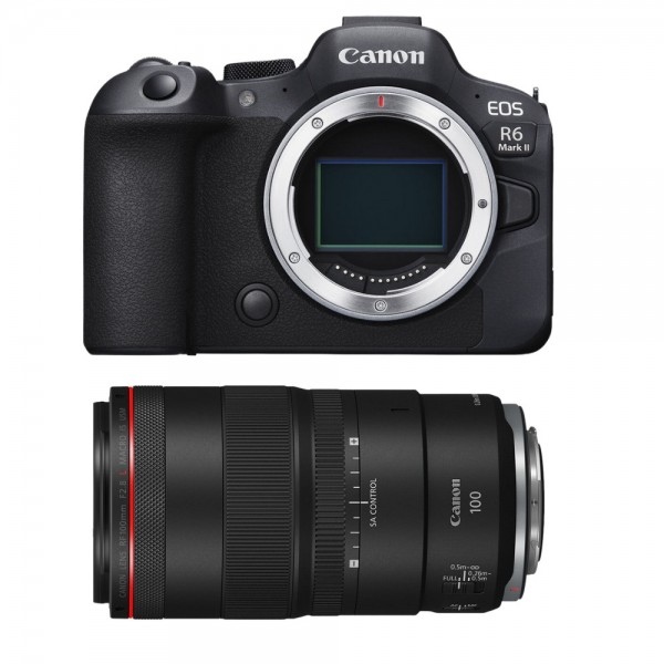 Canon EOS R6 Mark II + RF 100mm f/2.8 L Macro IS USM - Appareil hybride Plein Format
