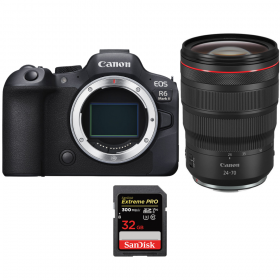 Canon EOS R6 Mark II + RF 24-70mm f/2.8 L IS USM + 1 SanDisk 32GB Extreme PRO UHS-II SDXC 300 MB/s