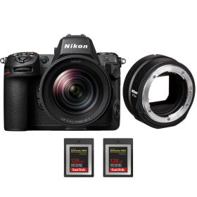 Nikon Z8 + Z 24-120mm F4 S + 2 SanDisk 128GB Extreme PRO CFexpress Type B