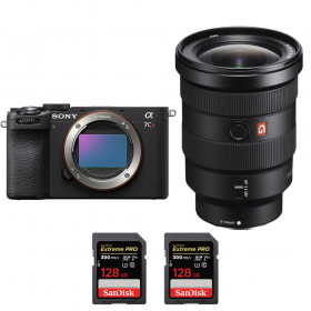 Sony A7CR Noir + FE 16-35mm f/2.8 GM + 2 SanDisk 128GB Extreme PRO UHS-II SDXC 300 MB/s-1
